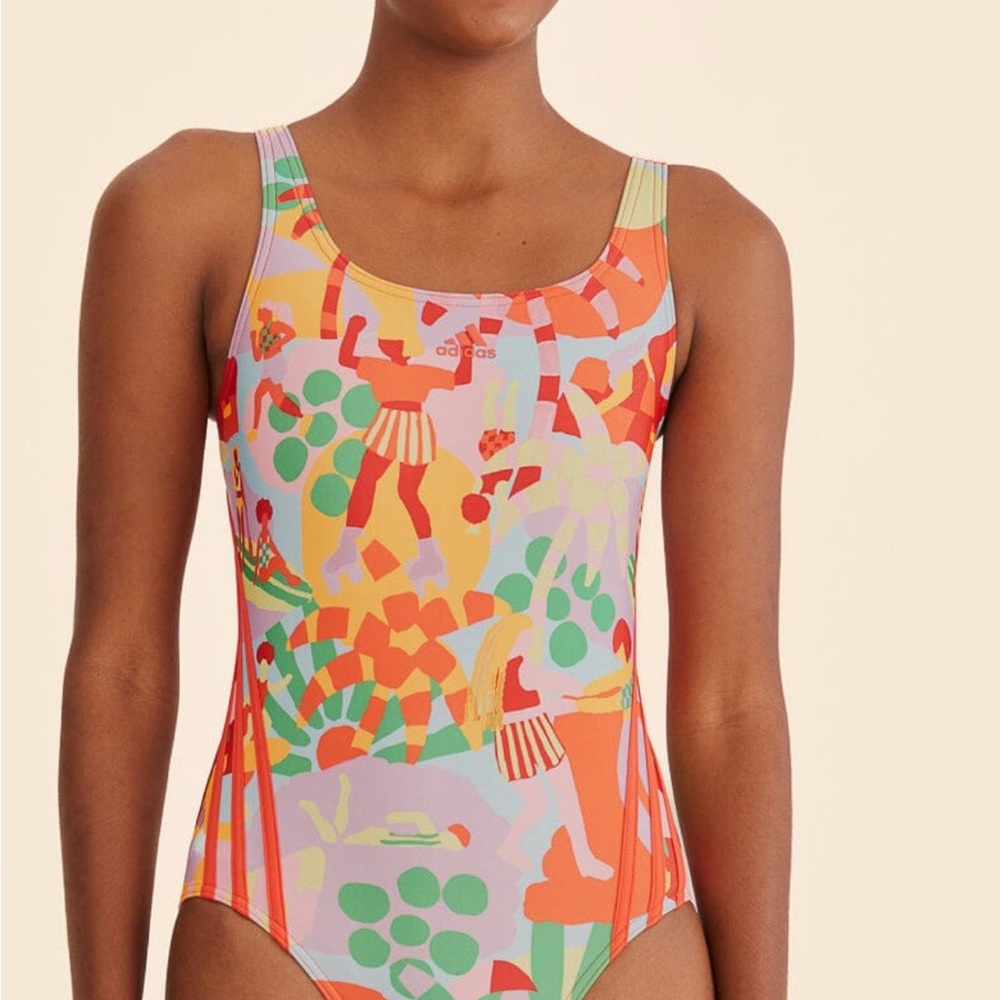 FARM Rio Colorful One Piece Swimsuit